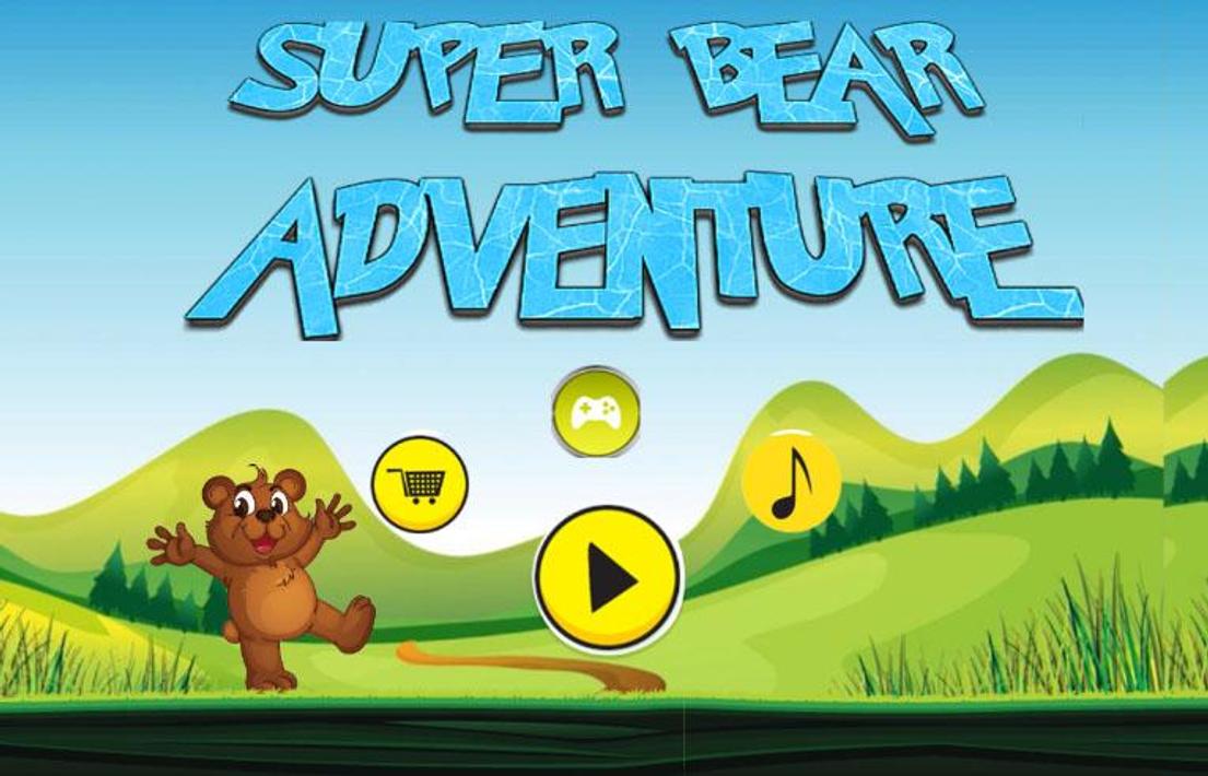 Super bear adventure где все открыто