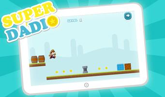 Super Dadio : Adventure run ảnh chụp màn hình 1