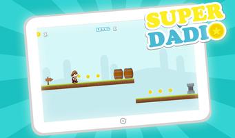 Super Dadio : Adventure run 截图 2