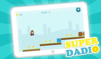 Super Dadio : Adventure run imagem de tela 3