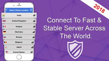 Super Fast Vpn Free unblock sites Vpn Hot 2018 ảnh chụp màn hình 3