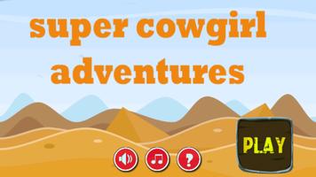 jungle adventure of super cowg Affiche