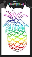 fruits livre de coloriage Affiche