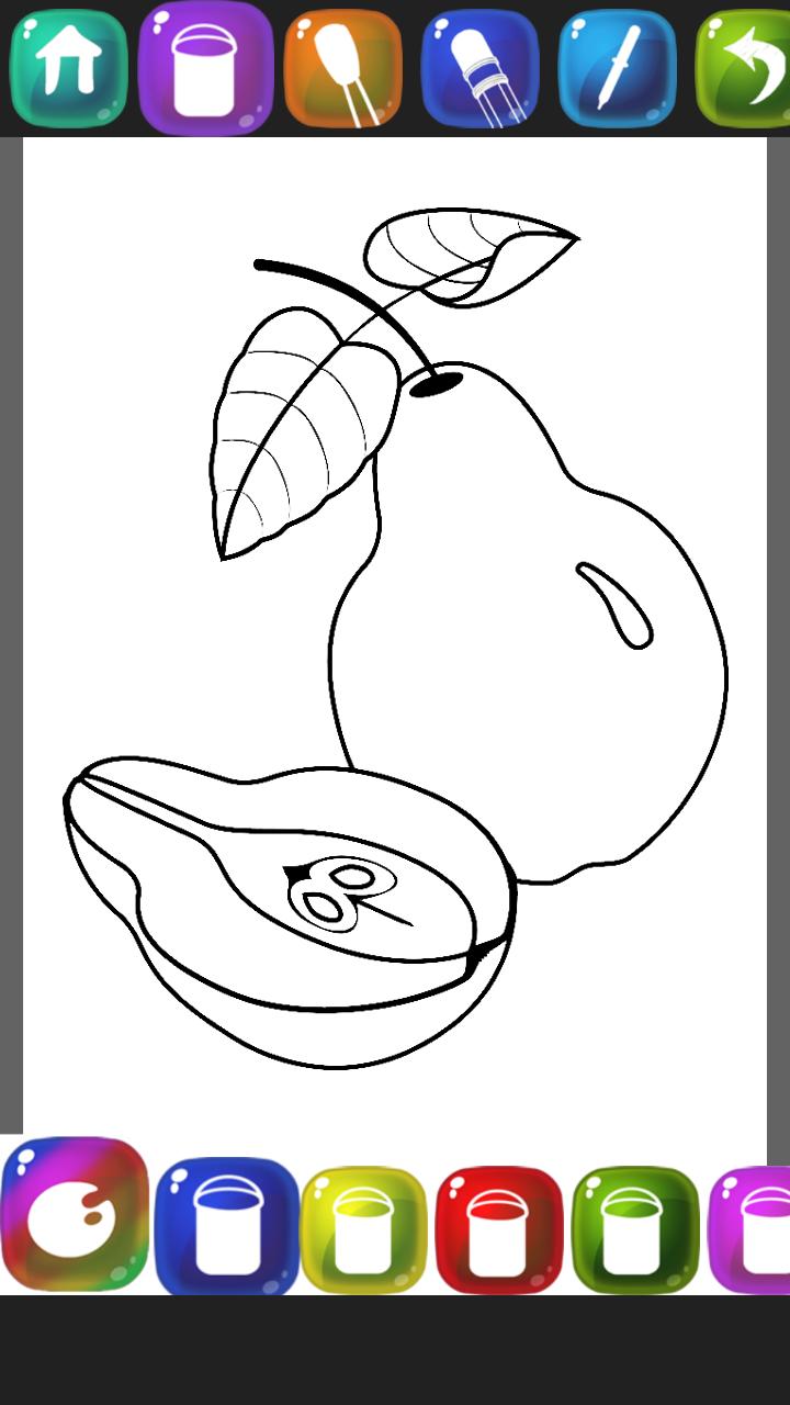 buku mewarnai buah for Android APK Download