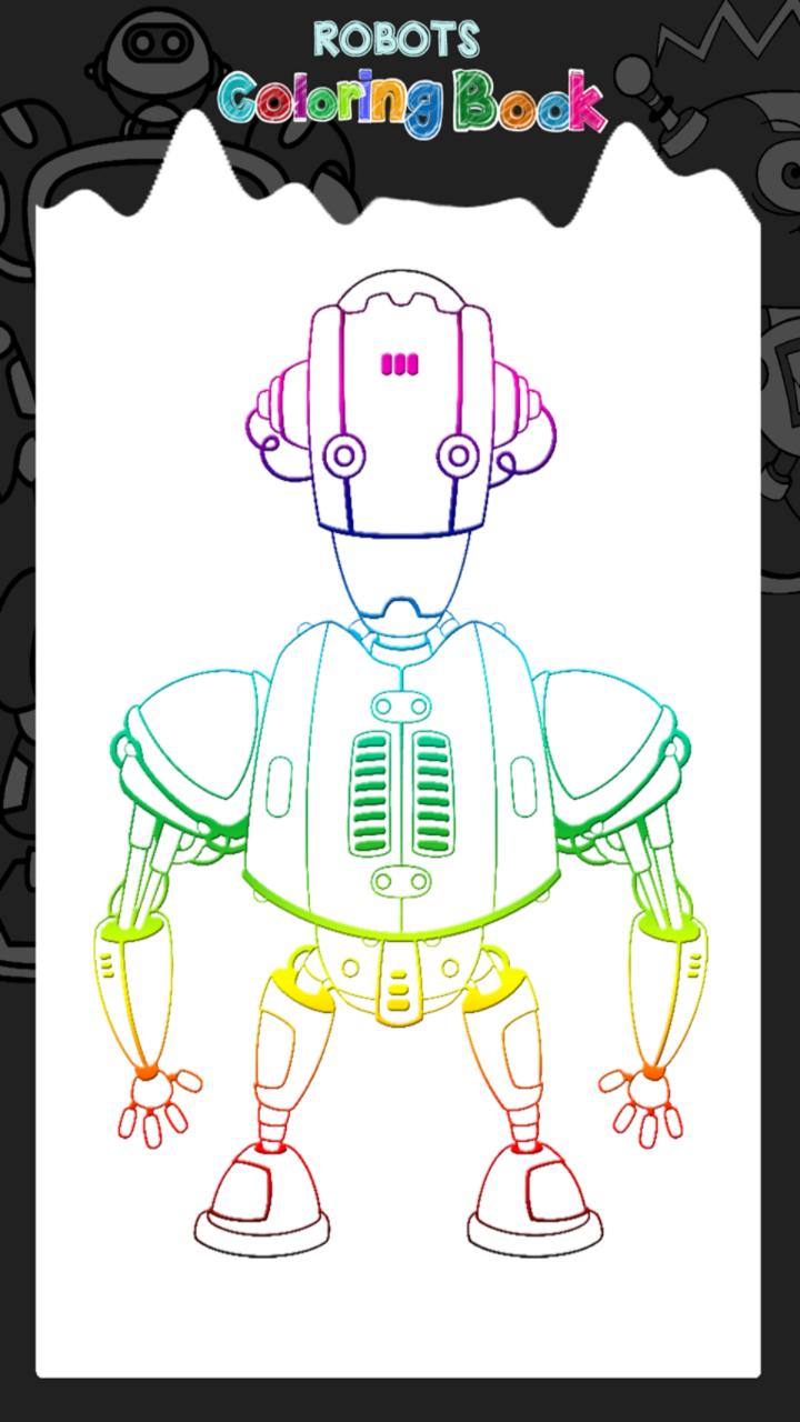 Roboter Ausmalbilder für Android   APK herunterladen