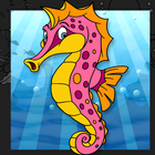 Zwierzęta morskie Coloring Boo ikona