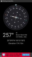 برنامه‌نما Compass for Android Best Free عکس از صفحه