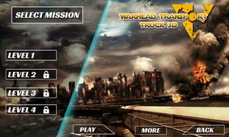 Warhead Transport Truck 3d Poster