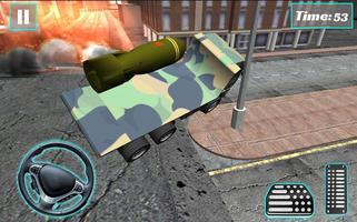 Warhead Transport Truck 3d imagem de tela 2