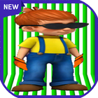 super Chico -JIM adventure world run أيقونة