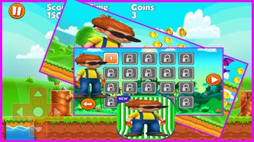 super Chico -JIM adventure world run الملصق