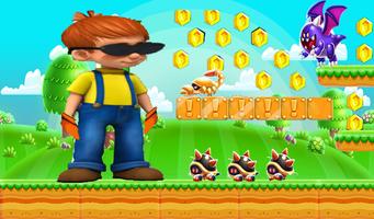 super Chico -JIM adventure world run تصوير الشاشة 2