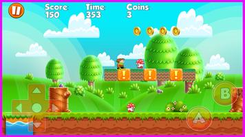 super Chico -JIM adventure world run تصوير الشاشة 3
