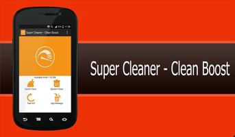 Super Cleaner & Boost 2016 پوسٹر