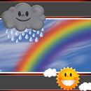 Horloge arc-en-ciel et météo APK