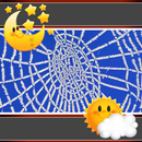 Spider Web Clock And Weather APK
