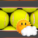 Tennis Clock-Weather Widget APK