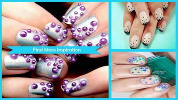 Beautiful Polka Dot Nail Ideas Ekran Görüntüsü 1