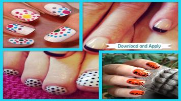 Beautiful Polka Dot Nail Ideas screenshot 2