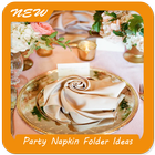 Party Napkin Folding Ideas-icoon