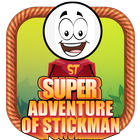 آیکون‌ Super Adventure of Stickman