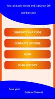Easy Barcode QR Scanner and Generator poster