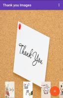 Thank you Images Affiche