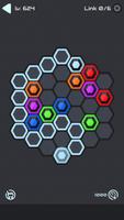 Hexa Star Link - Puzzle Game تصوير الشاشة 2