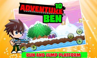 Super BEN Adventure 10 Game โปสเตอร์