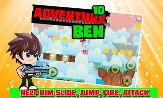 Super BEN Adventure 10 Game تصوير الشاشة 1