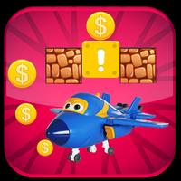 Super Blue Wings Fly Adventure پوسٹر