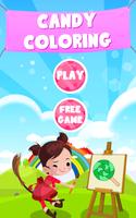 Candy Coloring الملصق