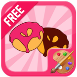 Donut Coloring Game