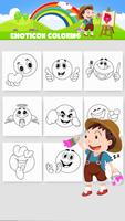 1 Schermata Emoticon Coloring