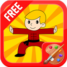 Kung fu Coloring أيقونة