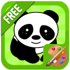 Panda Coloring icône