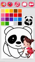 Panda Coloring capture d'écran 2