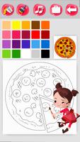 Pizza Coloring capture d'écran 2
