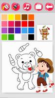 Zoo Coloring Game اسکرین شاٹ 2