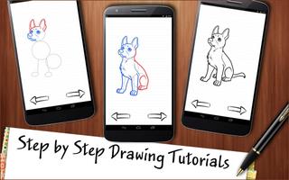 Drawing App  Best Friends Dogs and Puppies capture d'écran 1