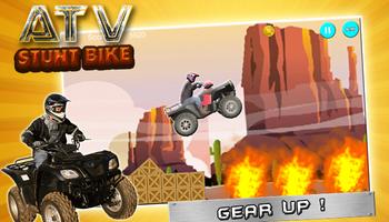 ATV Stunt Bike الملصق