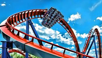 Roller Coaster Amazing الملصق
