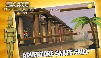 برنامه‌نما Skate Temple Escape عکس از صفحه