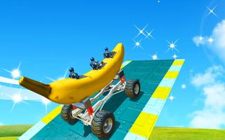 course banane: Jeux pour enfants fun Affiche