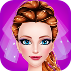 Bride fashion makeup & dressup - wedding planner icon