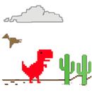 Dino Runner : Red T-Rex APK