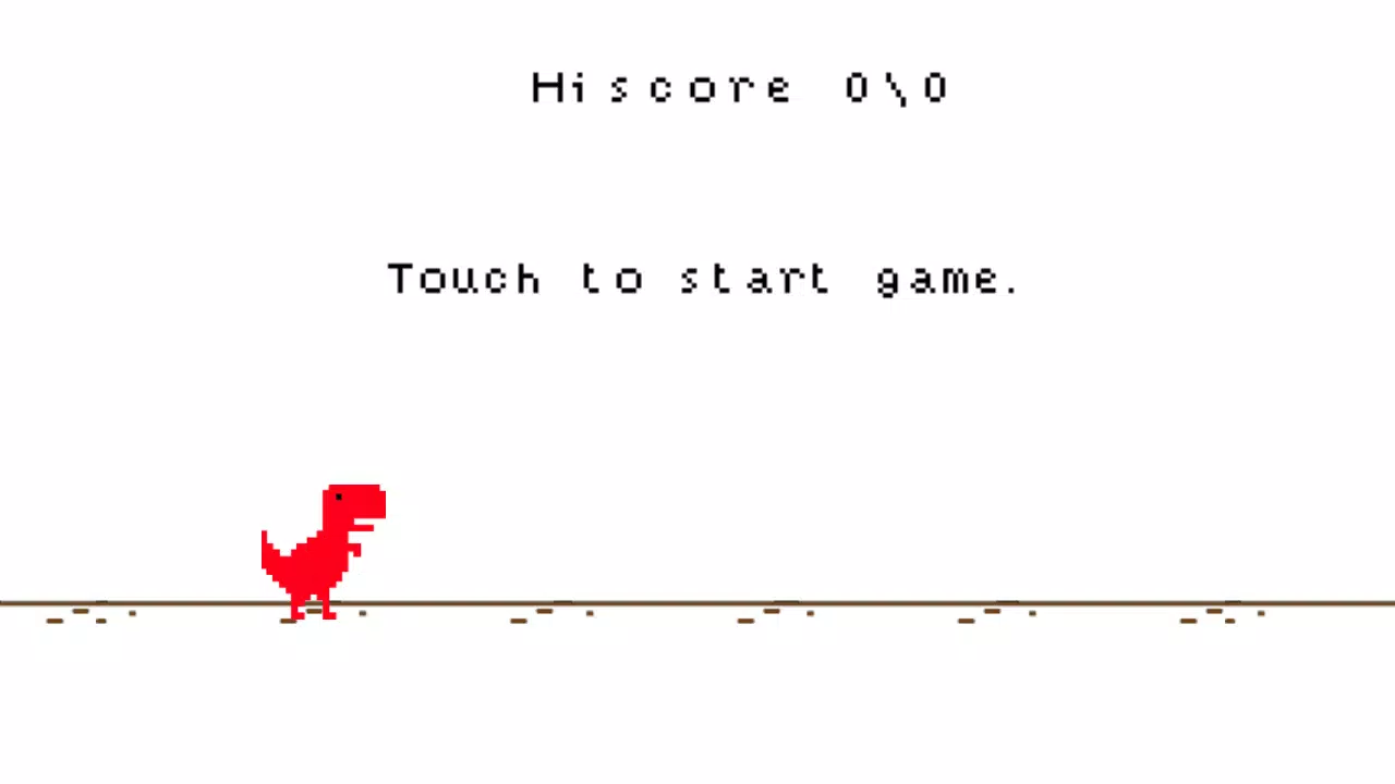 Dino Runner : Red T-Rex APK for Android Download