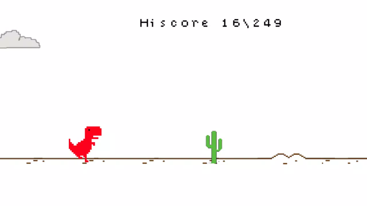 Dino Runner : Red T-Rex APK for Android Download