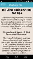 Cheat for Hill Climb Racing تصوير الشاشة 1