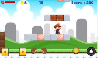 Super Dario Running Free Game اسکرین شاٹ 1